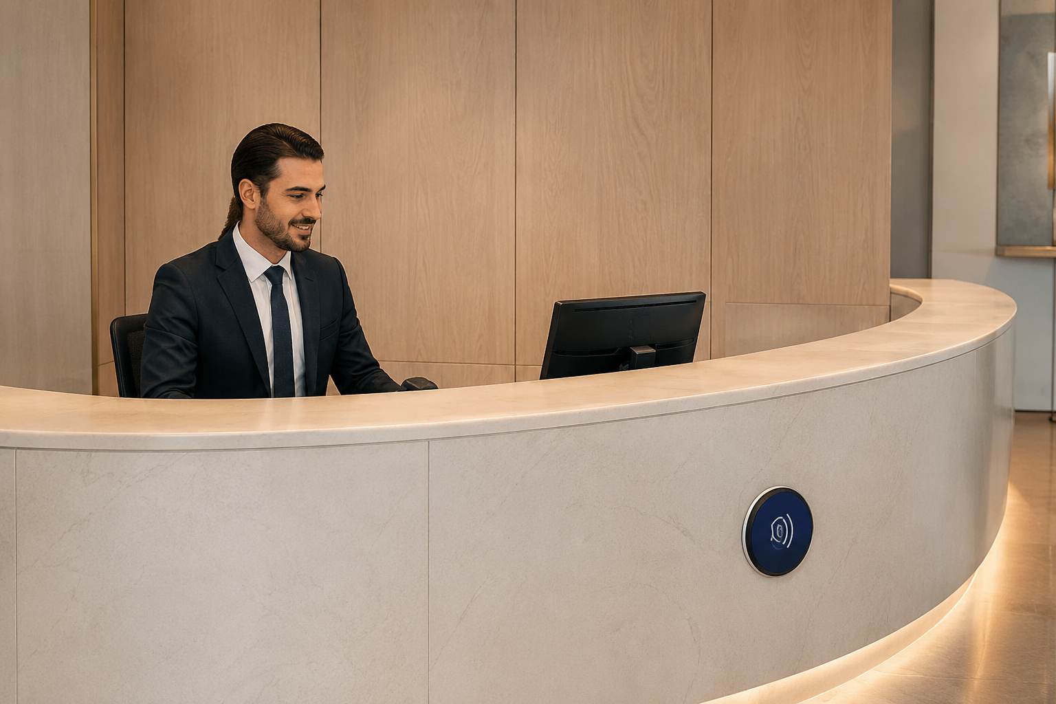 Front desk