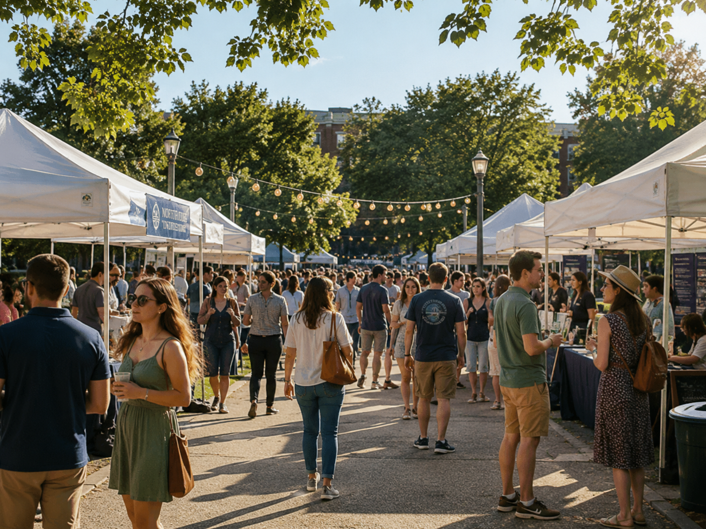 Community event tents