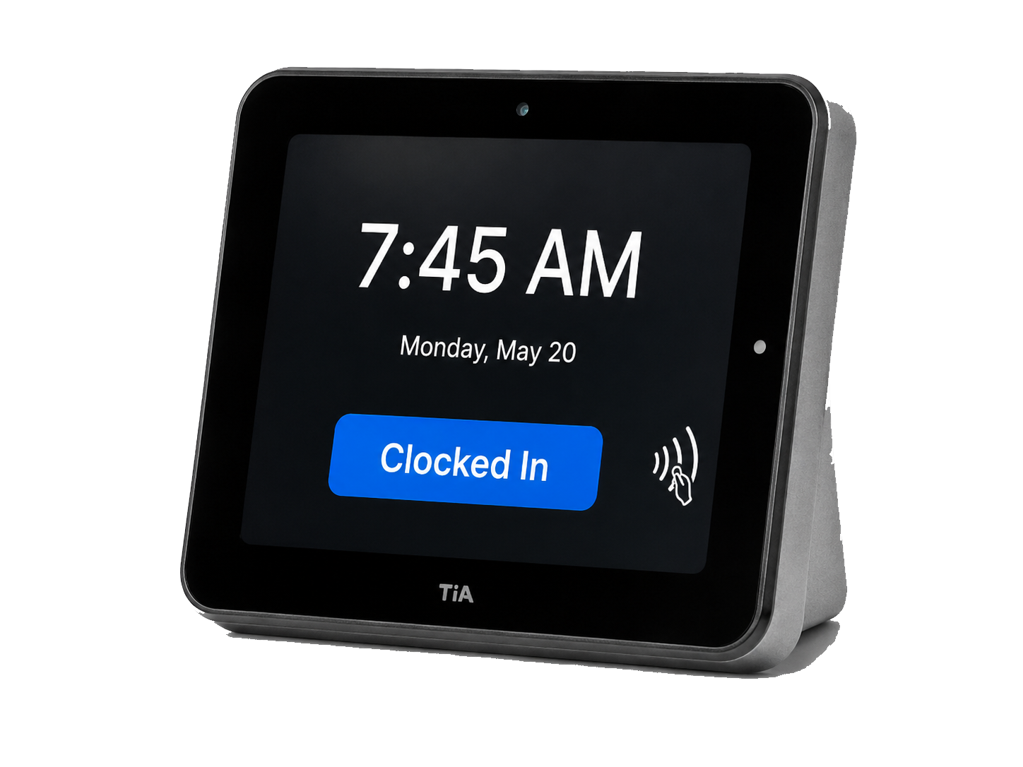 Custom branded time station