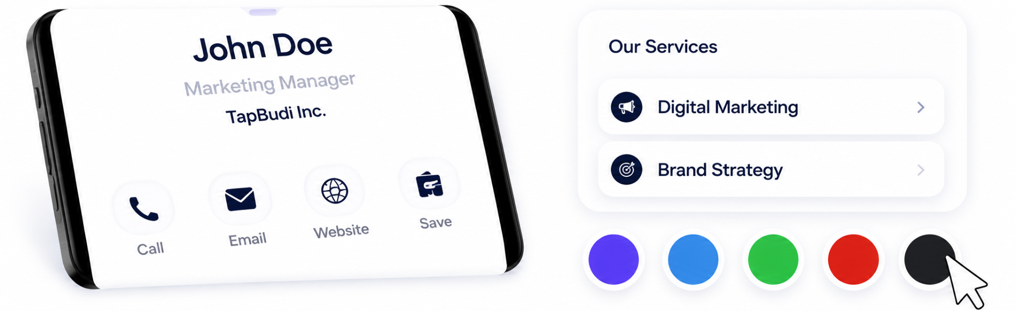 Digital profile personalization preview