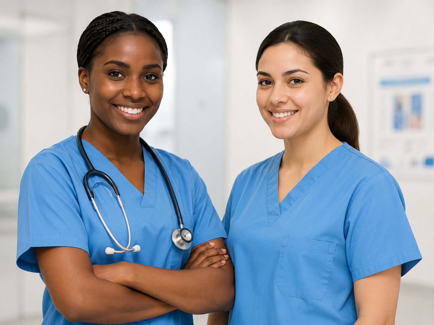 Clinic and healthcare staff