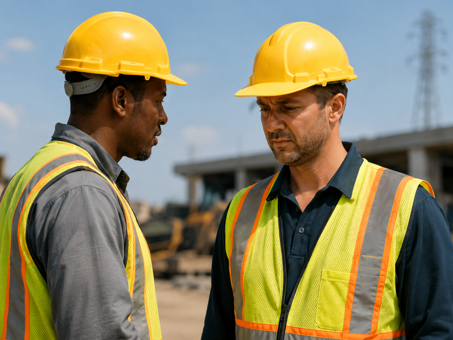 Construction field workers