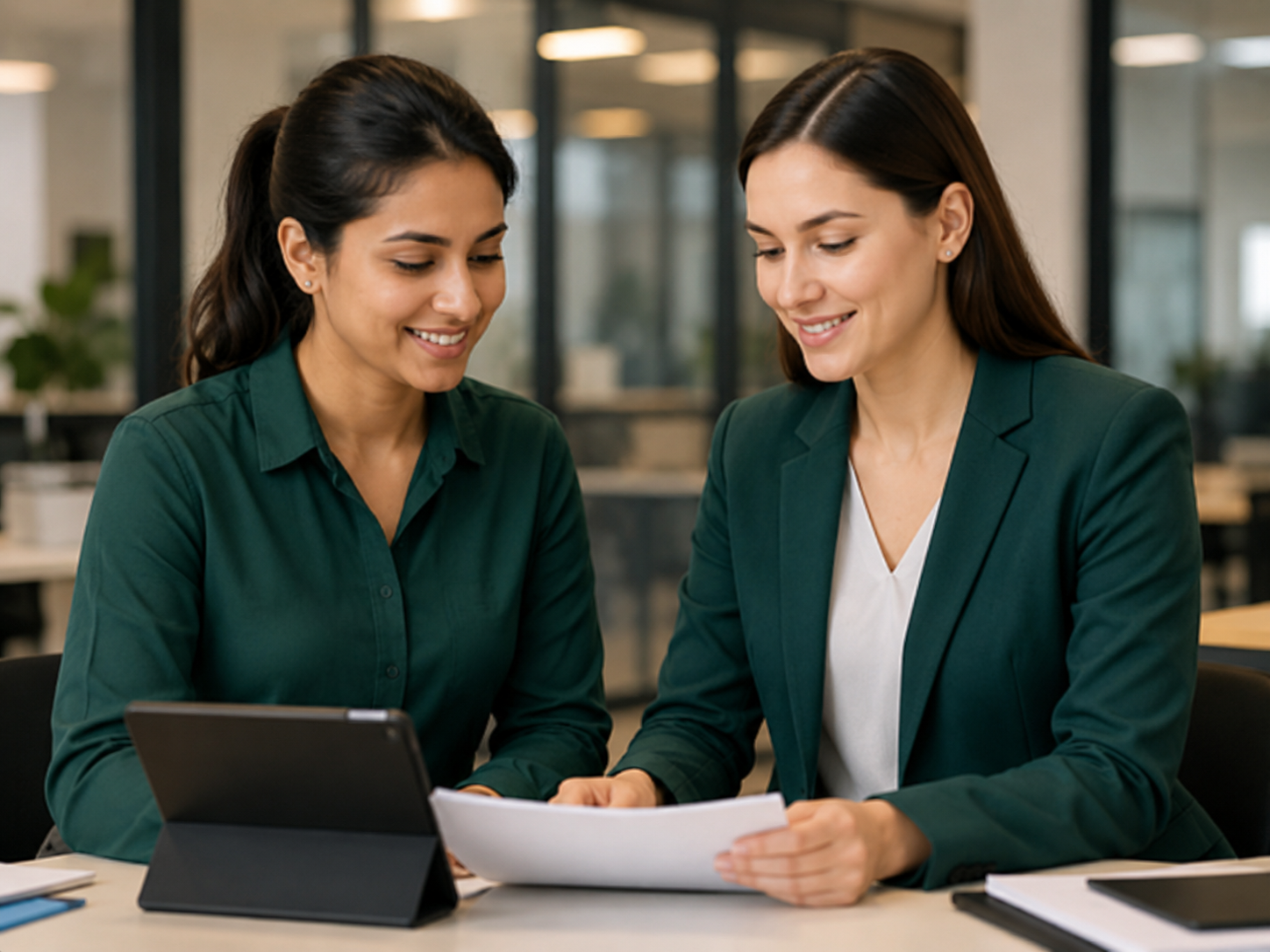 Retail front desk employees